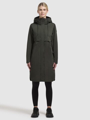 Parka di mezza stagione 'MANAO' di khujo in verde