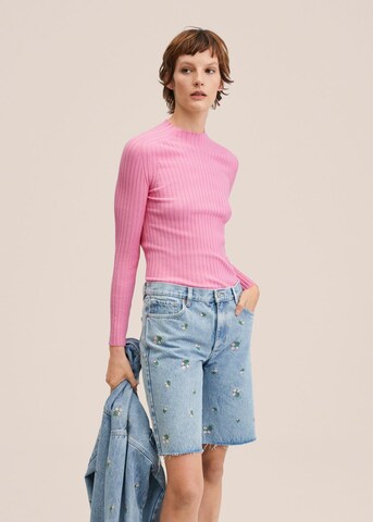 MANGO Sweater 'lisa' in Pink: front