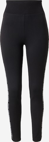 Calvin Klein Jeans Slim fit Leggings in Black: front