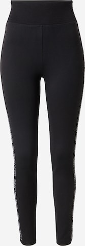 Calvin Klein Jeans Slimfit Leggings in Schwarz: predná strana