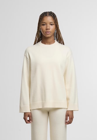 Urban Classics Trui in Beige: voorkant