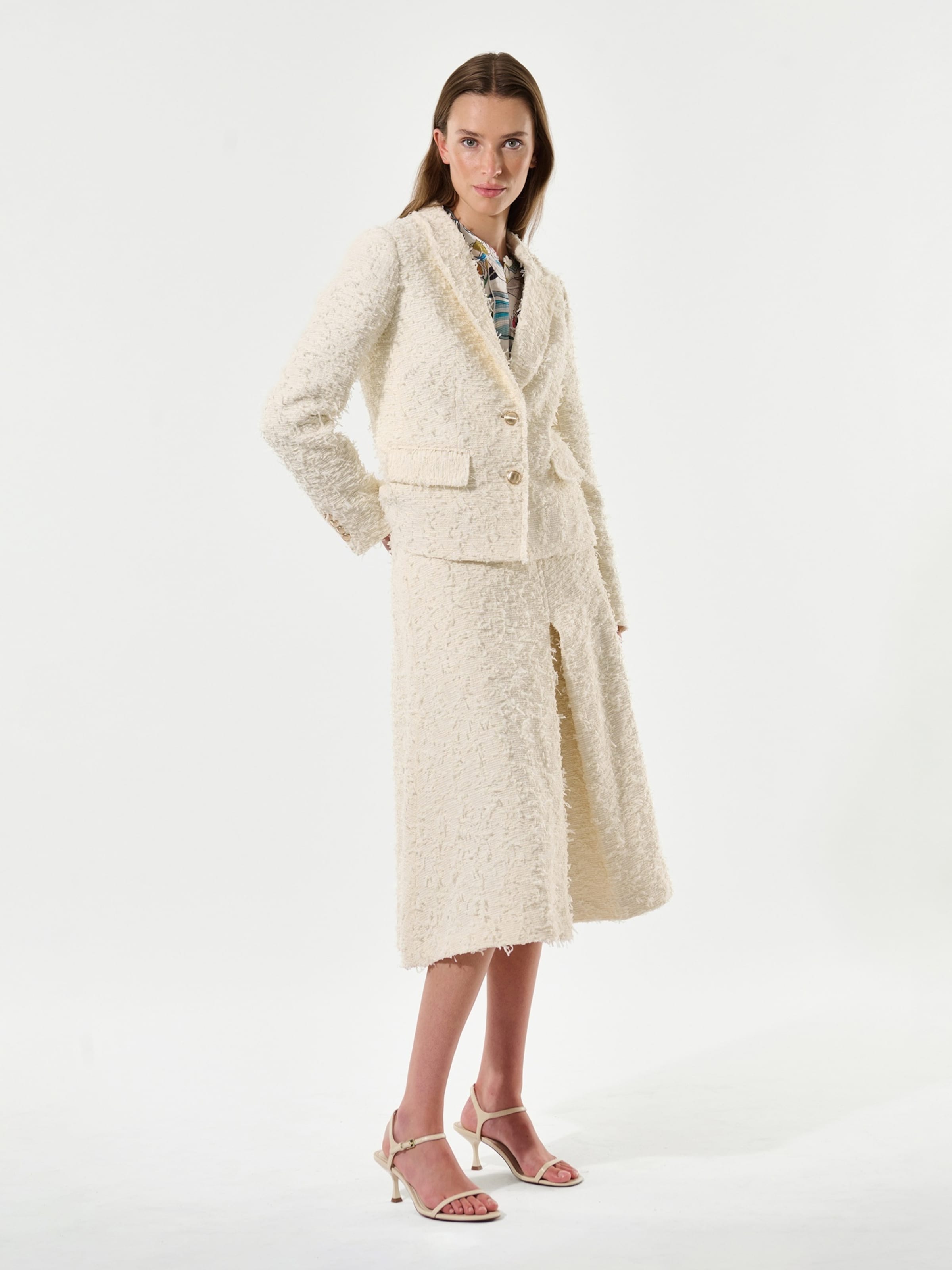 Blazer ' MartineDEA ' di Dea Kudibal in bianco