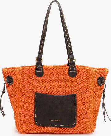 Emily & Noah Shopper in Orange: front