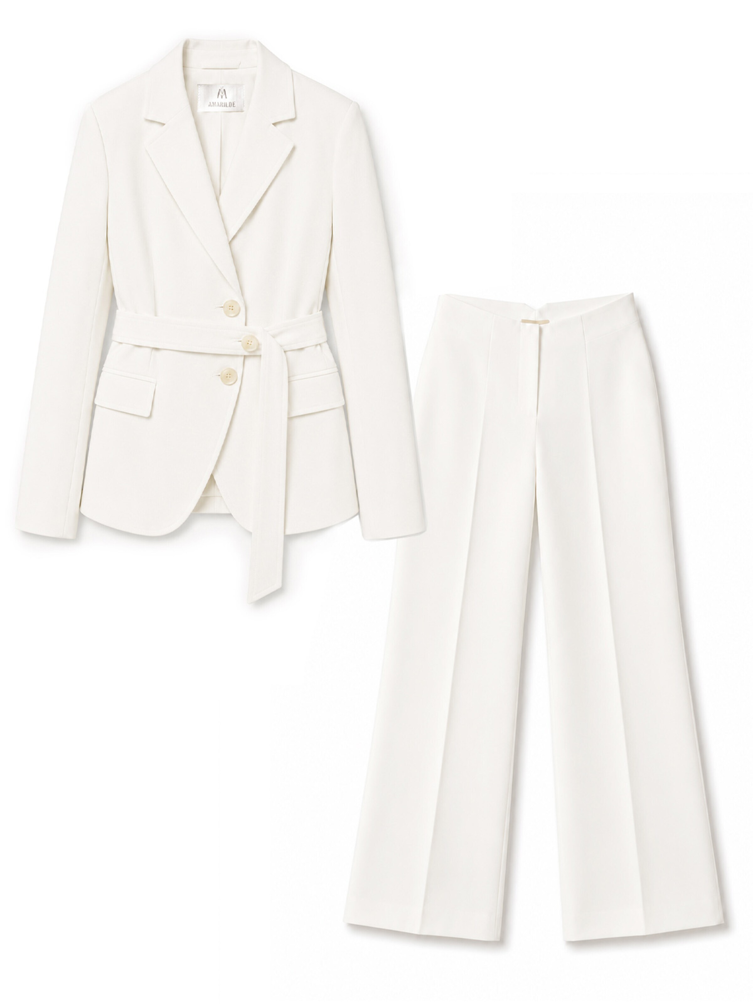 Costume 'Suit' Amarilde en beige : devant