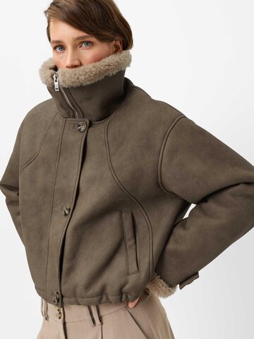 Fuchs Schmitt Winter jacket 'Fliegerblouson Oakland' in Brown