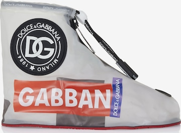 DOLCE & GABBANAVisoke tenisice 'Dolce & Gabbana Galoschen transparent' - prozirna boja: prednji dio