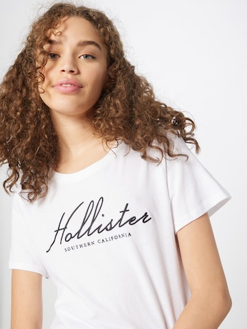 HOLLISTER T-Shirt in Weiß