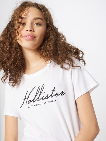 HOLLISTER Koszulka w kolorze biały