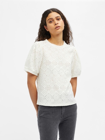 OBJECT Blouse 'Feodora' in Wit: voorkant