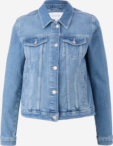 Veste mi-saison comma casual identity en bleu : devant