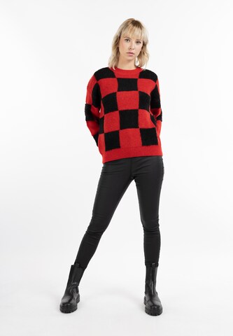 Pull-over 'Nolie' myMo ROCKS en rouge