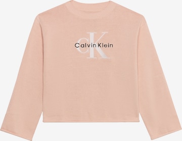 Calvin Klein Jeans Tröja i rosa: framsida