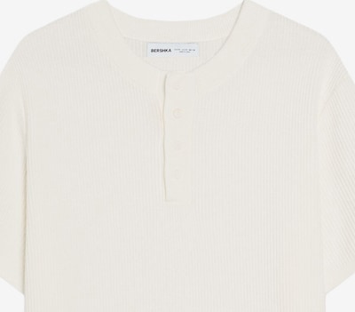 Bershka Paita värissä luonnonvalkoinen, Tuotenäkymä