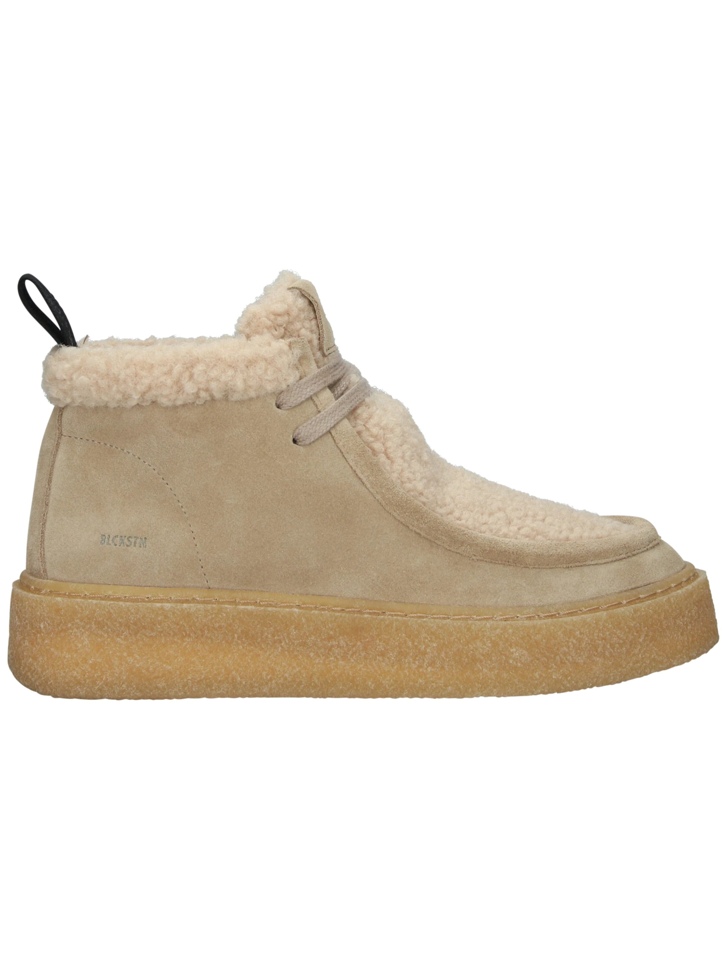 BLACKSTONE Veterschoen 'ENJAR SAALA' in Beige: voorkant