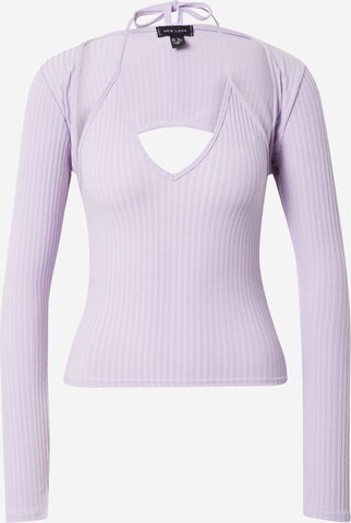 NEW LOOK Top in Purple: front