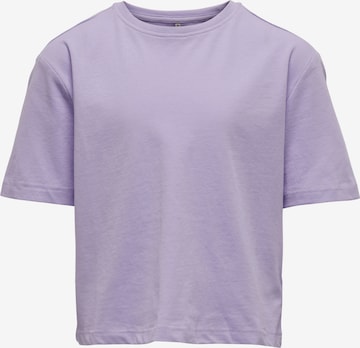 KIDS ONLY - Camisola em roxo: frente