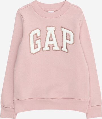 GAP Sweatshirt i pink: forside