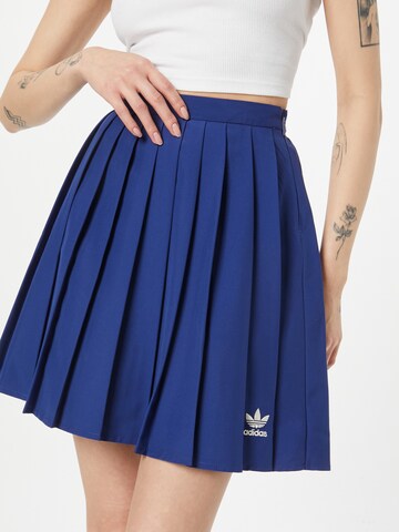 mėlyna ADIDAS ORIGINALS Sijonas 'Pleated'