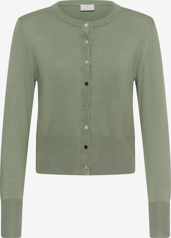 Kaffe Knit Cardigan 'KALizza' in Green: front