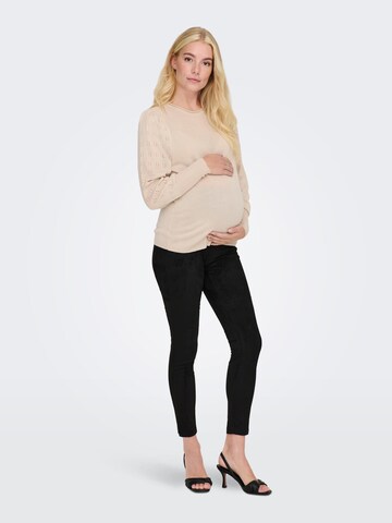 Only Maternity Skinny Leggings 'Jennie' in Schwarz