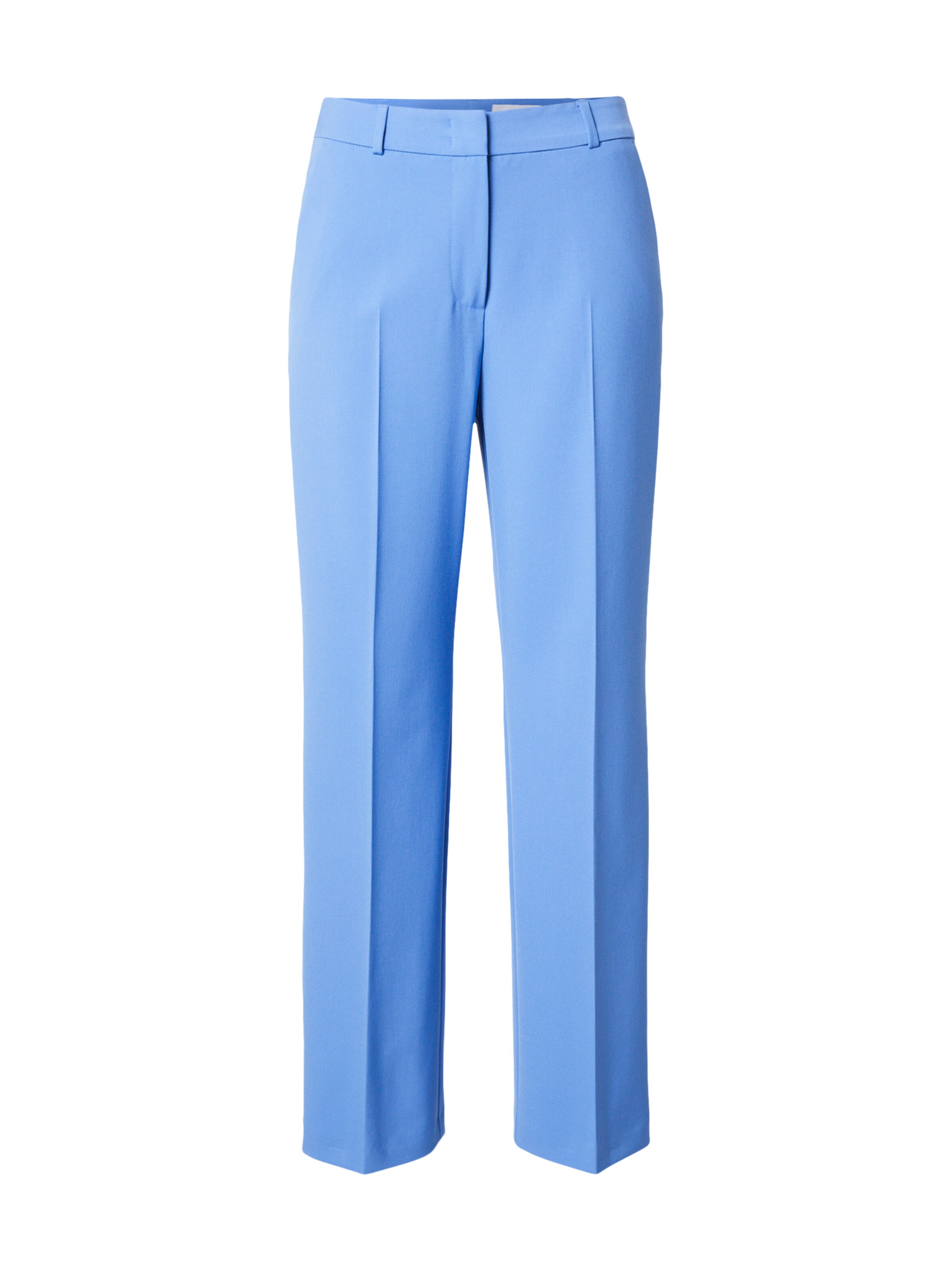 COMMA - regular Pantalón de pinzas en azul: frente