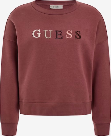 GUESS Sweatshirt 'Clara' in Roze: voorkant