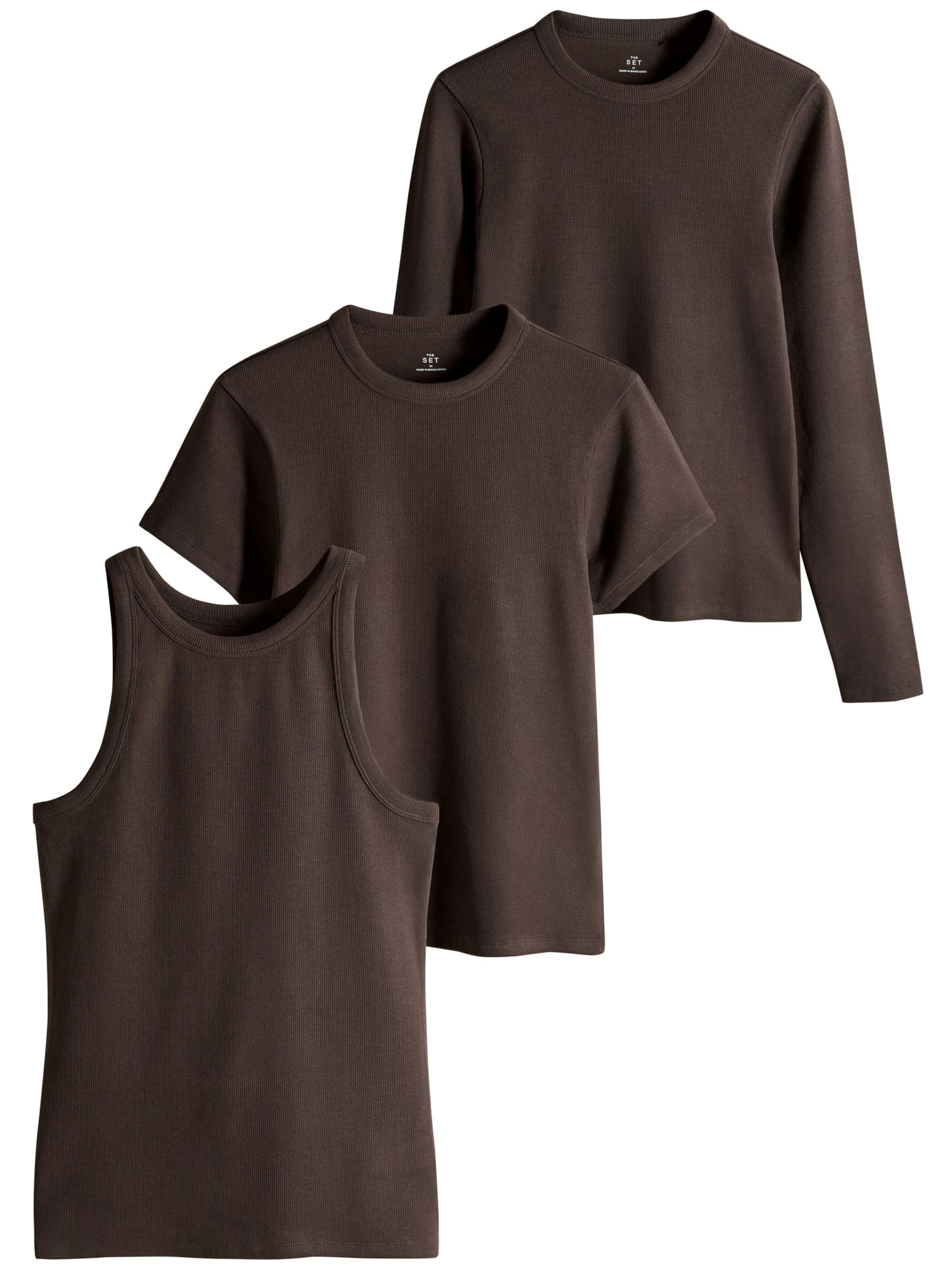The Set Tričko - čokoládová, Produkt