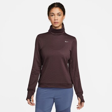 NIKE Performance Shirt 'SWIFT ELMNT' in Red: front