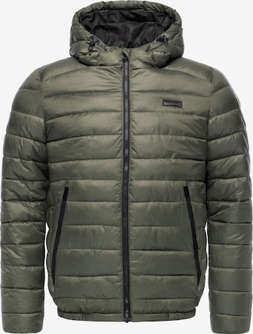 Ragwear - Chaqueta de invierno 'Vellos' en verde: frente