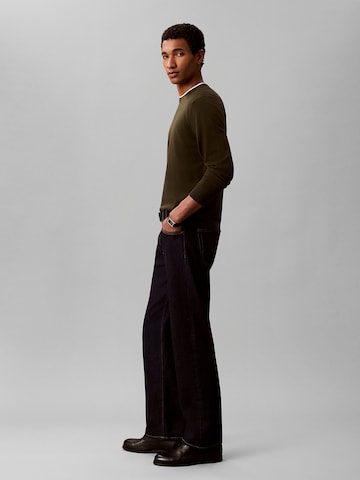 Calvin Klein Regular Pullover in Braun