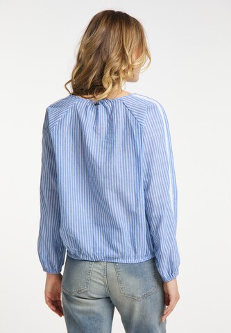 DreiMaster Vintage Blouse in Blauw