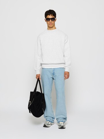 Burocs Flared Jeans 'Tony Open Hem' in Blue