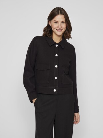 VILA Between-Season Jacket 'VIJumpy' in Black: front