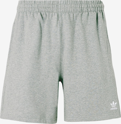 ADIDAS ORIGINALS Hlače 'ESS' u siva melange / bijela, Pregled proizvoda