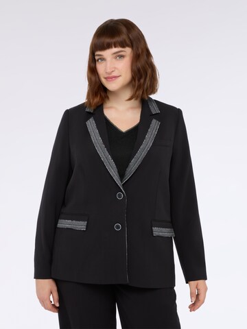 Fiorella Rubino - Blazer en negro: frente