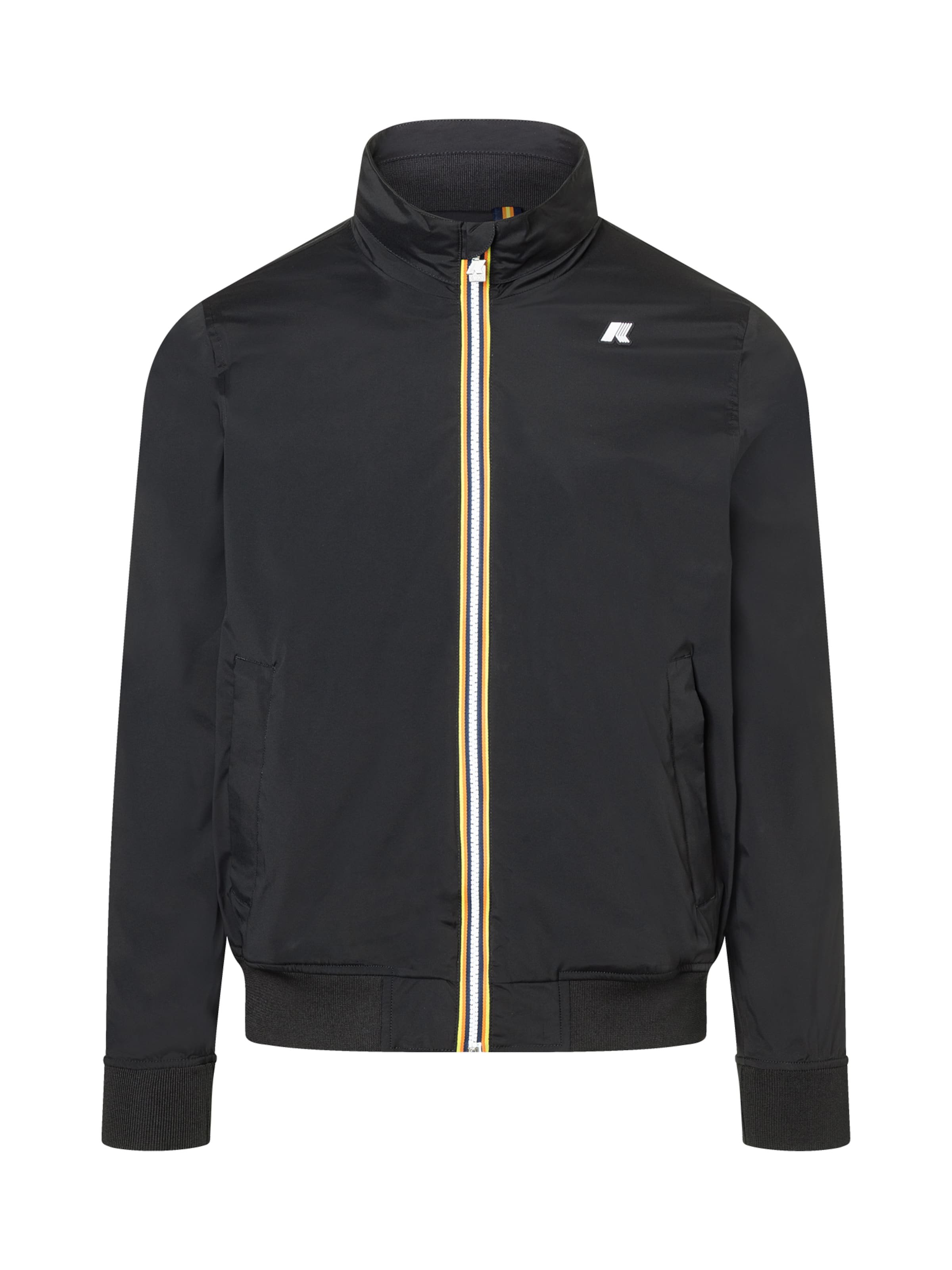 Giacca di mezza stagione 'Amaury' di K-Way in nero: frontale
