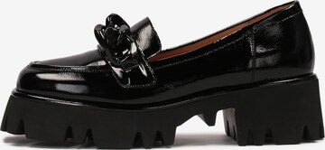 Mocassin Kazar Studio en noir : devant