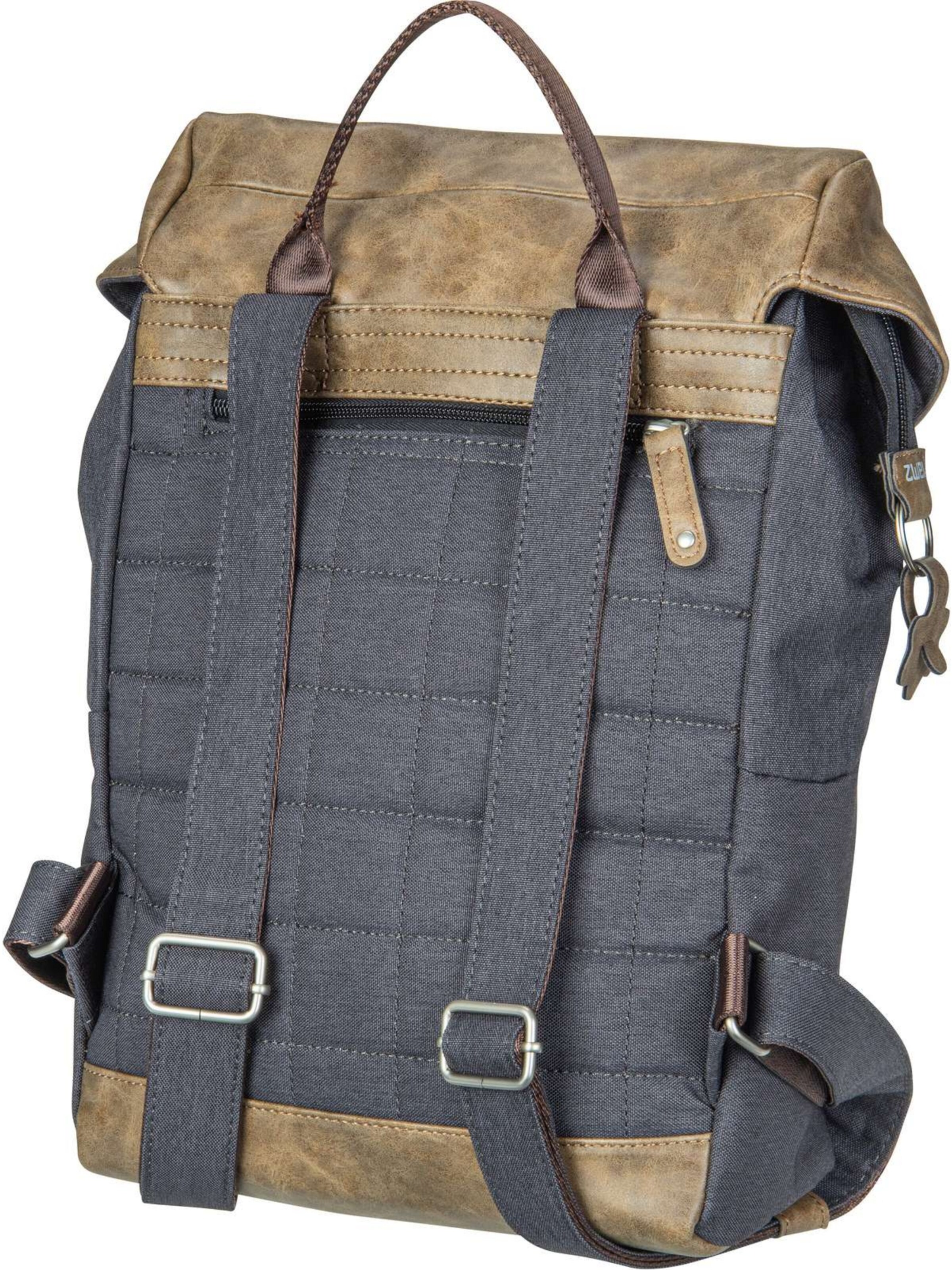 ZWEI Rucksack ' Olli O12 ' in Schwarz