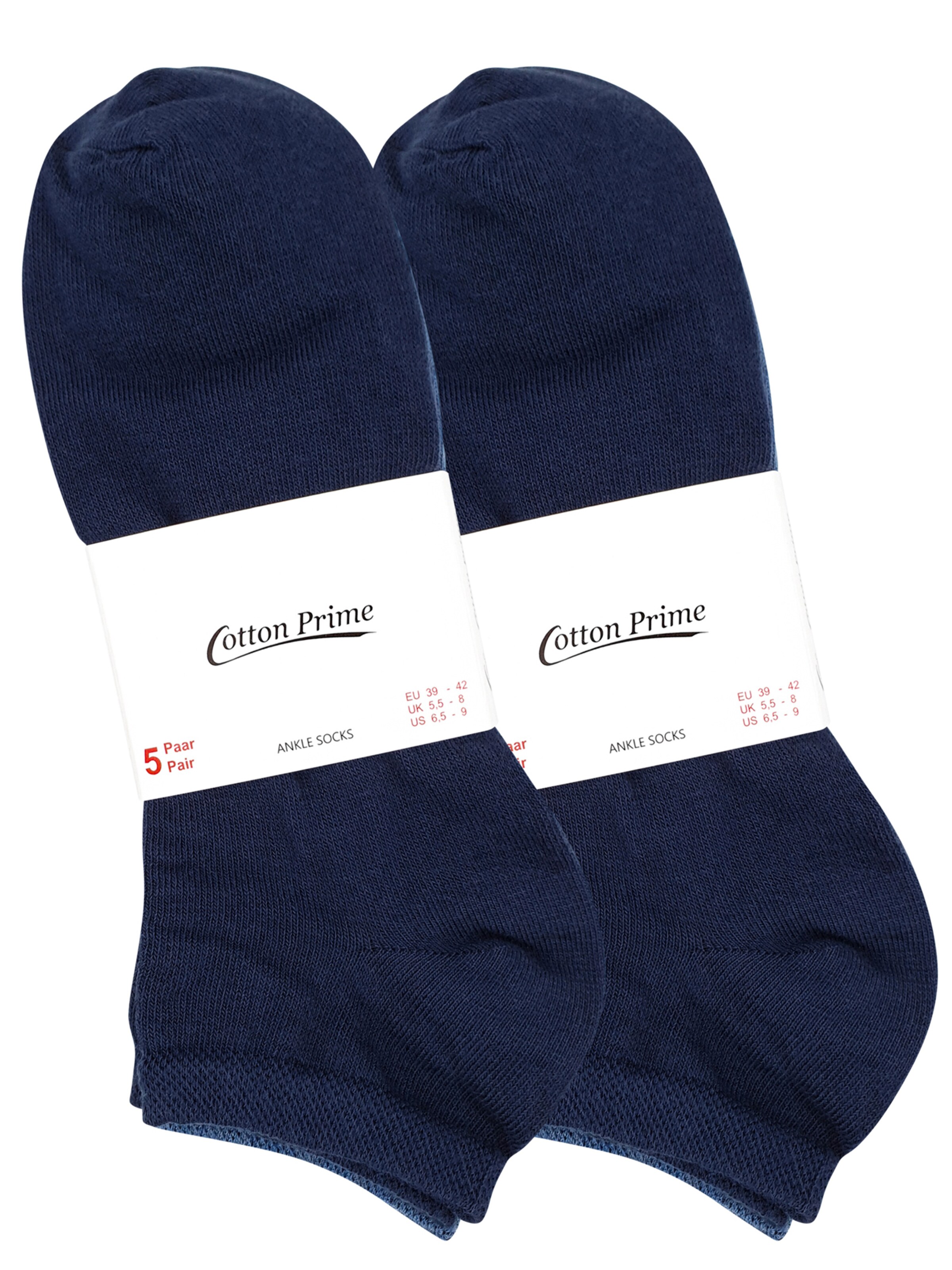Cotton Prime Socks in Blue