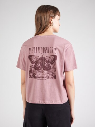 Kaotiko Μπλουζάκι 'METAMORPHOSIS' σε κόκκινο: μπροστά