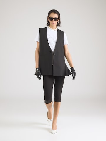 Tricou 'Ikon' de la Karl Lagerfeld pe alb