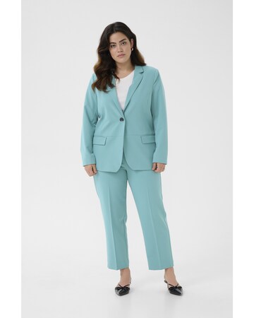 KAFFE CURVE Blazer i blå