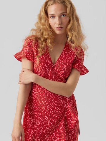 VERO MODA - Vestido 'Henna' em vermelho