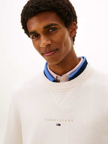 Tommy Jeans Πουλόβερ σε λευκό