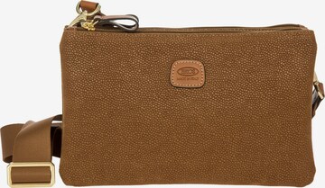 Bric's Cosmetic Bag 'Life' in Brown: front