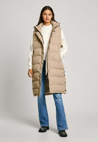 Gilet 'BIBI VEST' Pepe Jeans en beige
