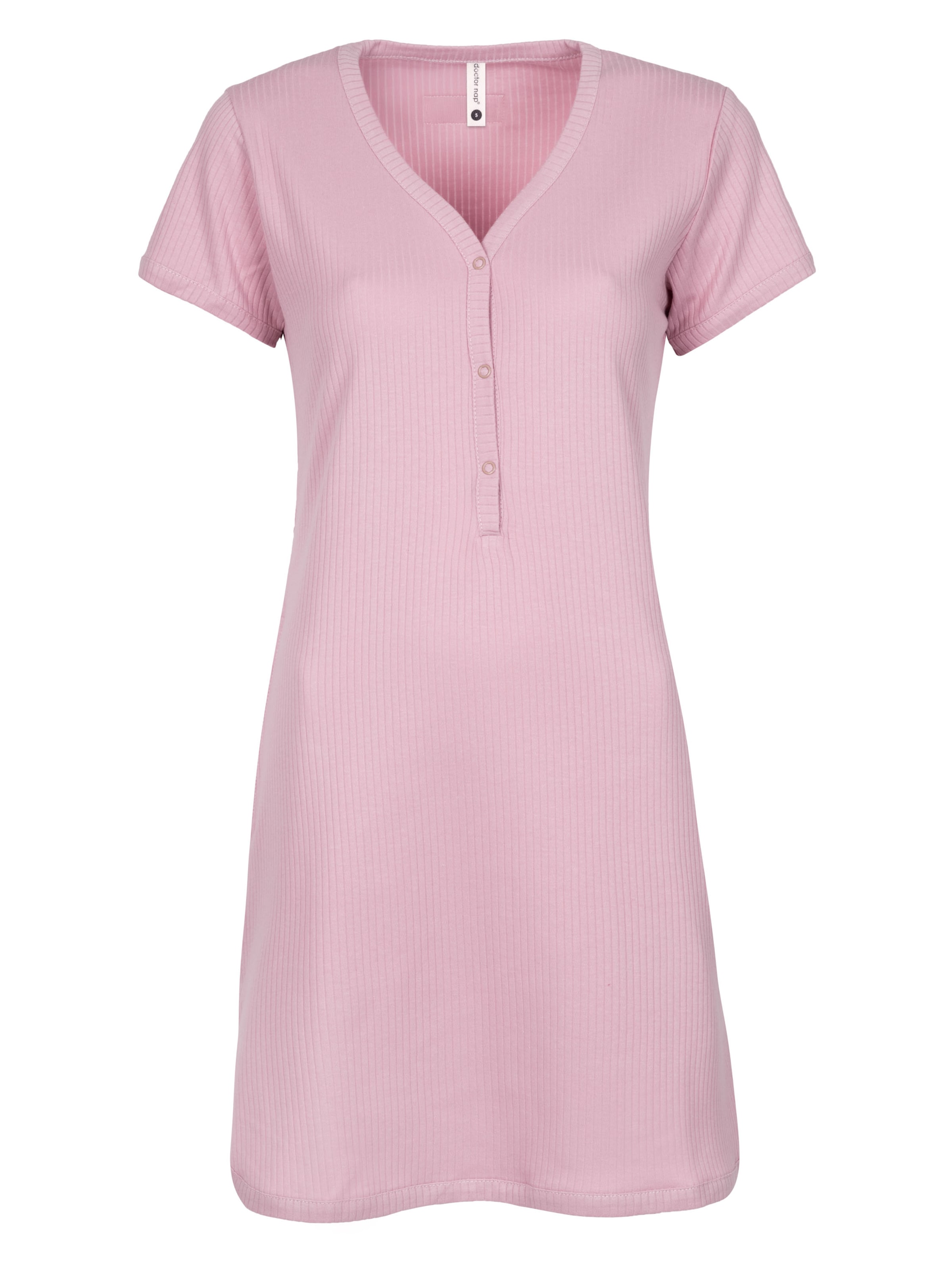 Doctor nap Nachthemd 'Doctor Nap' in Pink: Vorderseite