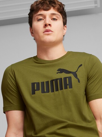 PUMA Функциональная футболка 'Essential' в Зеленый