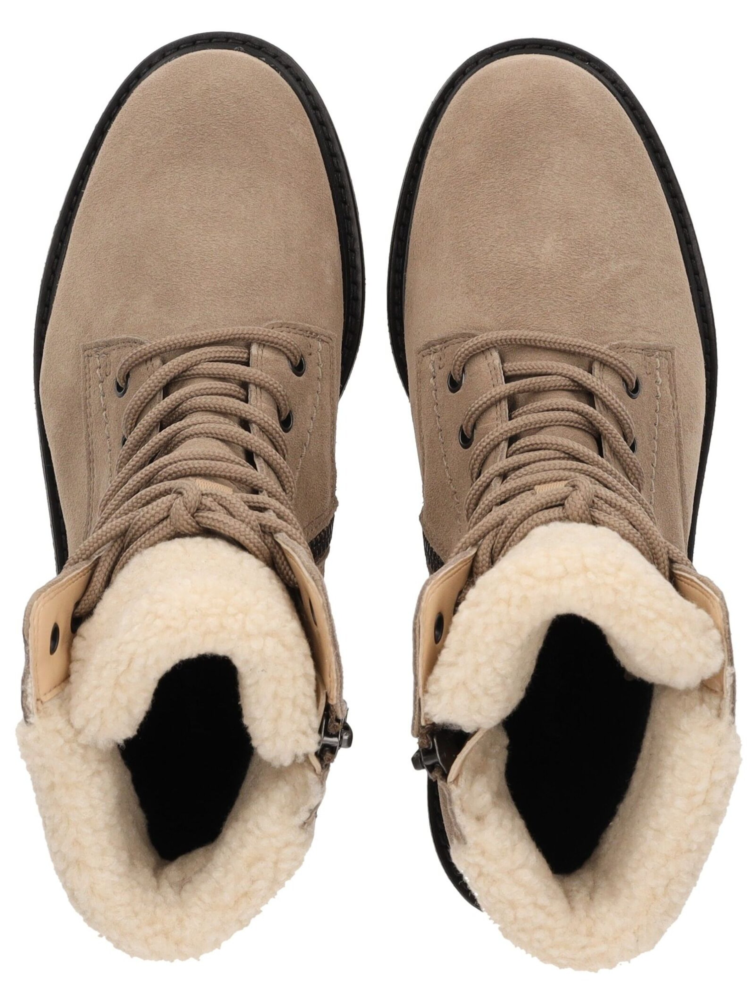 Paul Green Veterlaarsjes in Beige