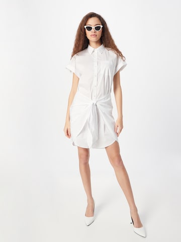 Lauren Ralph Lauren - Vestido camisero 'RAYJADA' en blanco